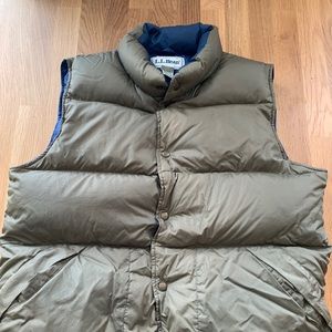 L.L. Bean down vest